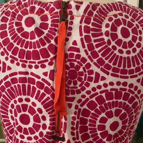 Hatley Mosaic Pink & White Shift Tunic Dress - Small - Picture 10 of 13